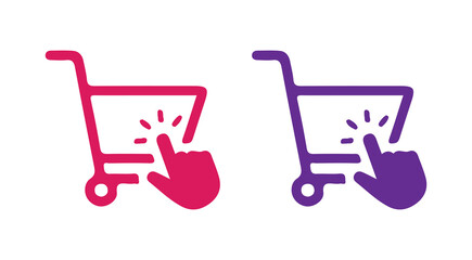 vector shopping cart icon