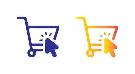 vector shopping cart icon