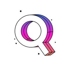 Search vector element. Creative contemporary concept. Popular design element.