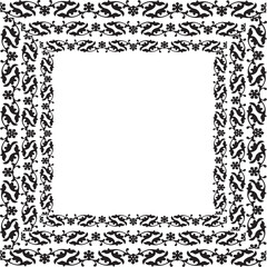 Beautiful flower art and mandala vector design