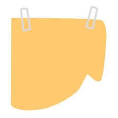 sticky note vector