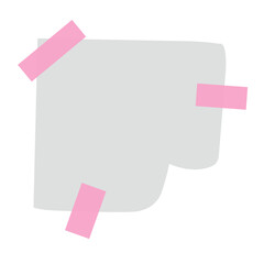 sticky note vector