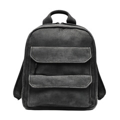 black bag isolated on white