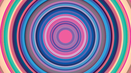 Soft Colorful Circles background