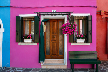 colorful houses in burano