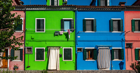 burano island venice italy