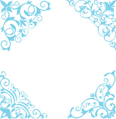 Beautiful flower art and mandala vector design