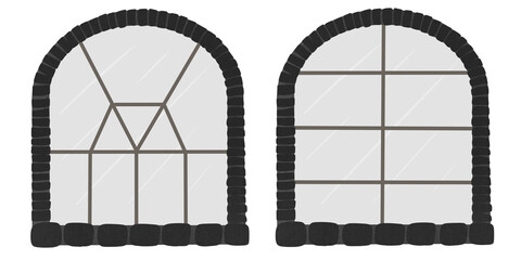 window in the church