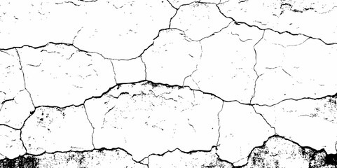  white textured wall with cracks and brick foundation, creating a distressed and   some dark spots,  textured appearance. it looks aged