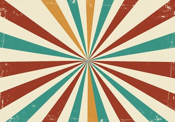 Fototapeta premium grunge retro background with rays