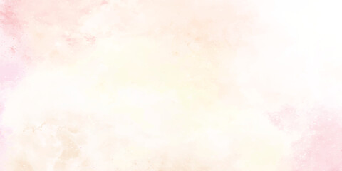 Soft Orange and White Watercolor Sky Texture with Gentle Cloud Layers for Warm Nature-Inspired Designs.  Warm Orange and White Cloudy Sky Wash with Misty Gradient Layers for Cozy Backgrounds