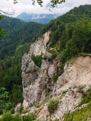 rock in the mountains