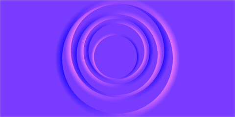 Abstract Purple Spiral Pattern with Circular Gradients and Soft Glow