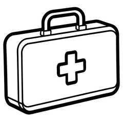 Obraz premium Medical Essentials Line Design