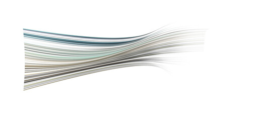 Abstract Teal and Gold Swirling Lines: Elegant, Modern, Dynamic Design Background