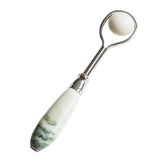 spoon on white background