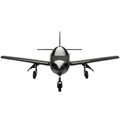 airplane isolated on white background