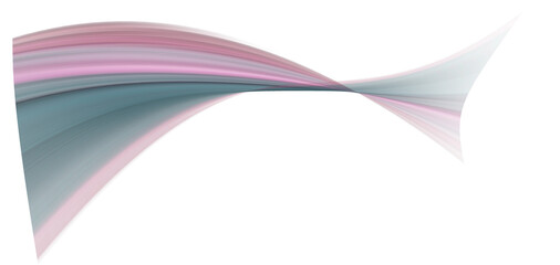 Abstract Pink Teal Swirling Streamers: Elegant, Modern, Dynamic Design Element