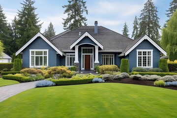 Exceptional Craftsman Cottage Style Modern Suburban House in Subdivision with Curb Appeal