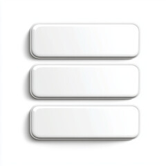 set of glossy buttons