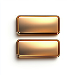 metallic glossy icon