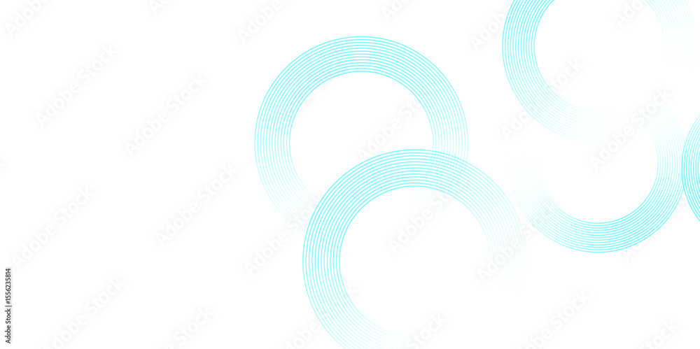Aufkleber abstract glowing geometric lines on background. modern circle lines pattern. futuristic concept. abs