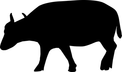 Buffalo Image, Buffalo Graphic, Buffalo Outline, Buffalo Shape, Buffalo Shadow, Wild Buffalo, Farm Buffalo, Buffalo Art, Buffalo Icon, Buffalo Symbol, Buffalo Figure, Buffalo Form, Walking Buffalo, Bu