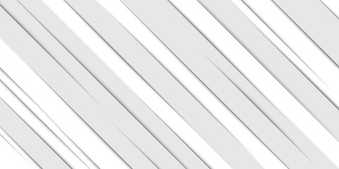 Obraz premium Abstract white background. Minimal geometric white light background