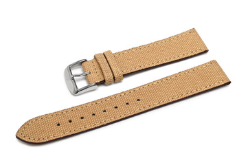 Textile watch strap