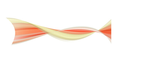 Abstract orange and beige swirling wave design, elegant, modern, flowing, dynamic energy.