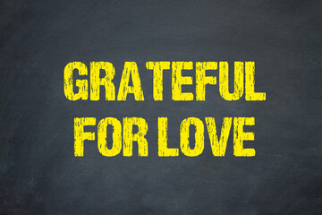 Grateful For Love	
