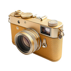 vintage camera isolated on white