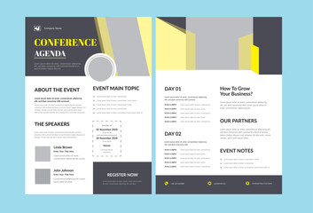 Elegent Conference Agenda