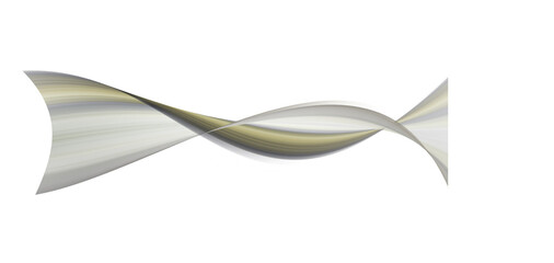 Abstract Beige and Gray Swirling Wave; Elegant, Modern, Serene Design Element.