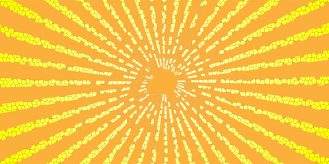 Exploding star burst texture japanese radius cartoon pattern abstract background