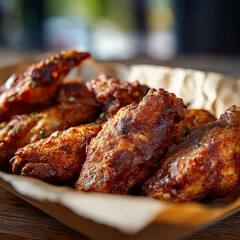 grilled chicken wings
