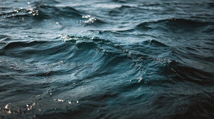 Fototapeta premium surface of water, wave background.