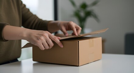 Unboxing the Package The Excitement of Receiving a Delivery