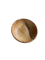 Rustic Wood Serving Bowl