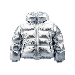 winter clothes on a white background