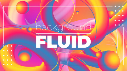 Abstract Fluid Neon Color Pattern – Liquid Gradient Background with Modern Geometric Dynamic Motion Style for Wallpaper, Banner, Card, Book Illustration, and Landing Page Design