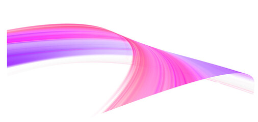 Abstract Pink and Purple Swirling Wave; Dynamic, Energetic, Modern Design Element