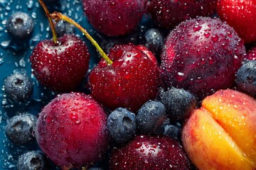 Cooling fruits in summer look refreshing , Generative AI