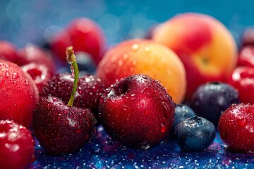 Cooling fruits in summer look refreshing , Generative AI