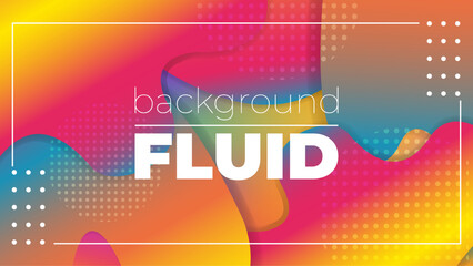Abstract Fluid Neon Color Pattern – Liquid Gradient Background with Modern Geometric Dynamic Motion Style for Wallpaper, Banner, Card, Book Illustration, and Landing Page Design