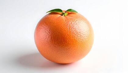 orange on white background