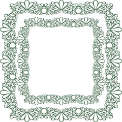 Beautiful flower art and mandala vector design