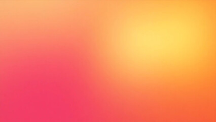 Modern Gradient Backdrop with Tangerine, Hot Pink, and Golden Yellow – Vivid Sunset Colors