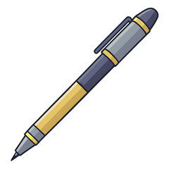 pen vector image on white background
