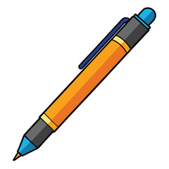 pen vector image on white background